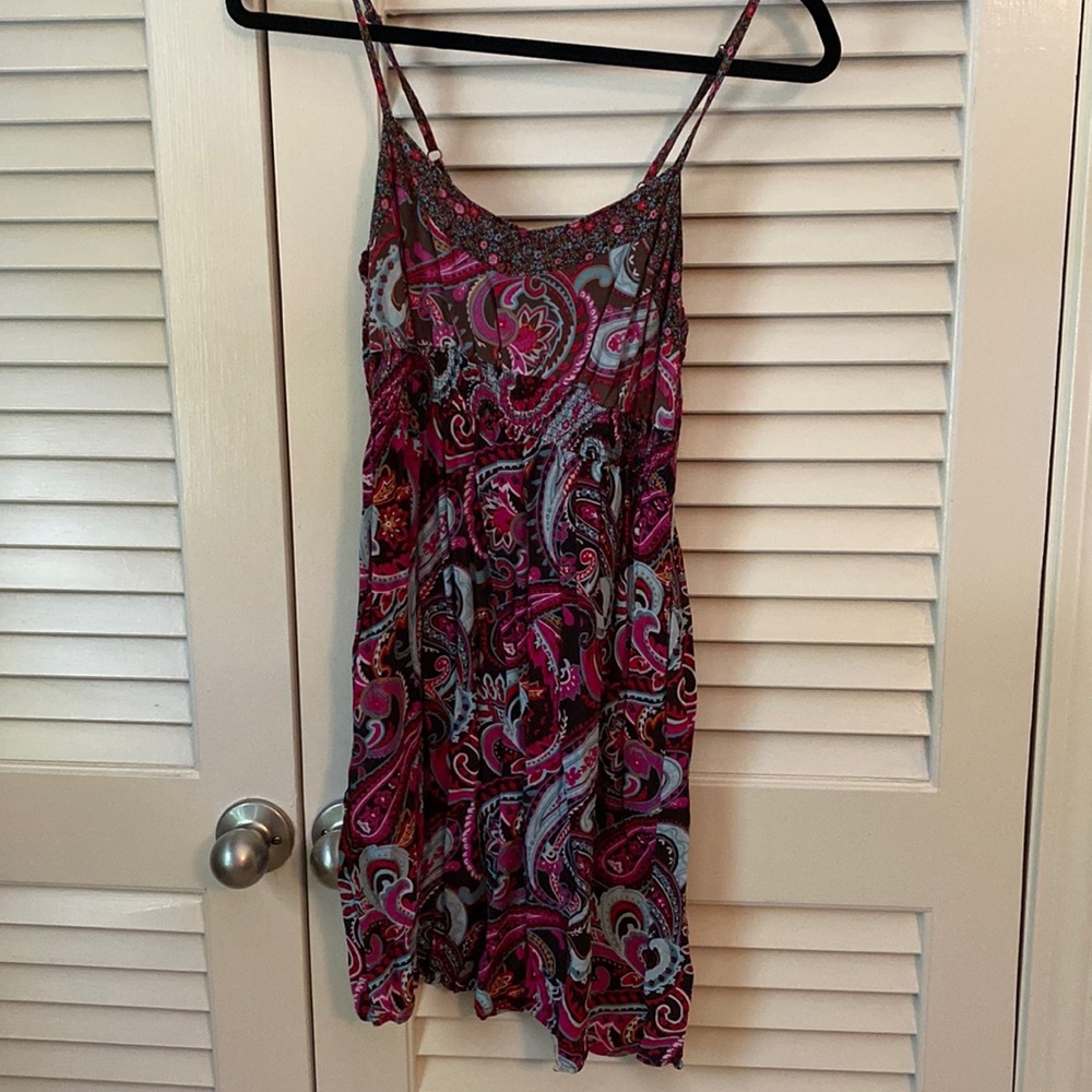 Multi colored sun dress